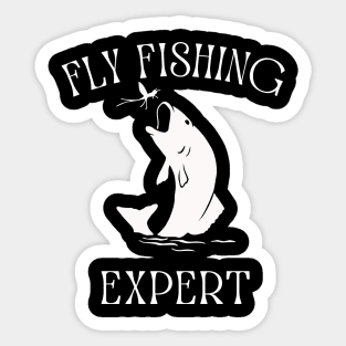 Fly fishing expert Sticker